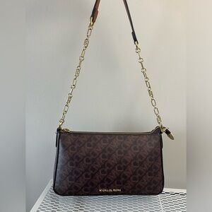 Michael Kors Empire Medium Chain-Like Pochette(Shoulder Bag)